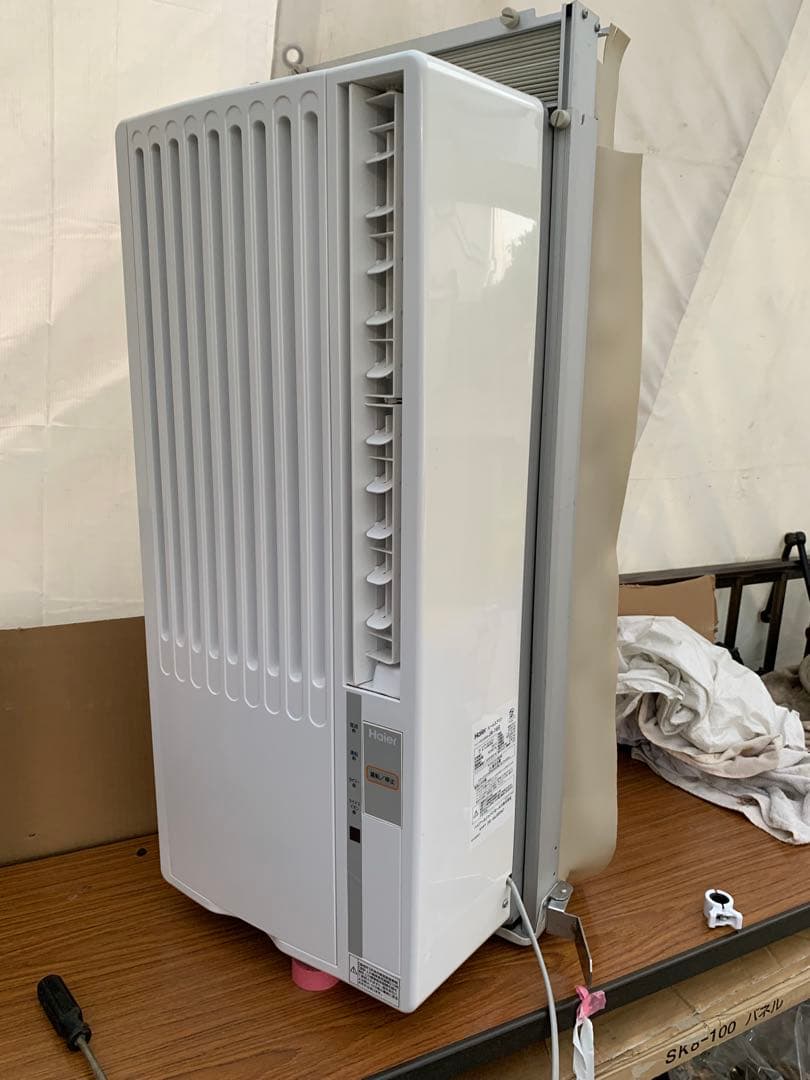 ハイアール　窓エアコン　ジャンク