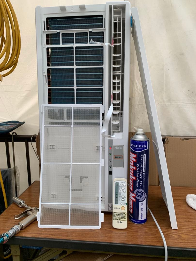 ハイアール　窓エアコン　ジャンク