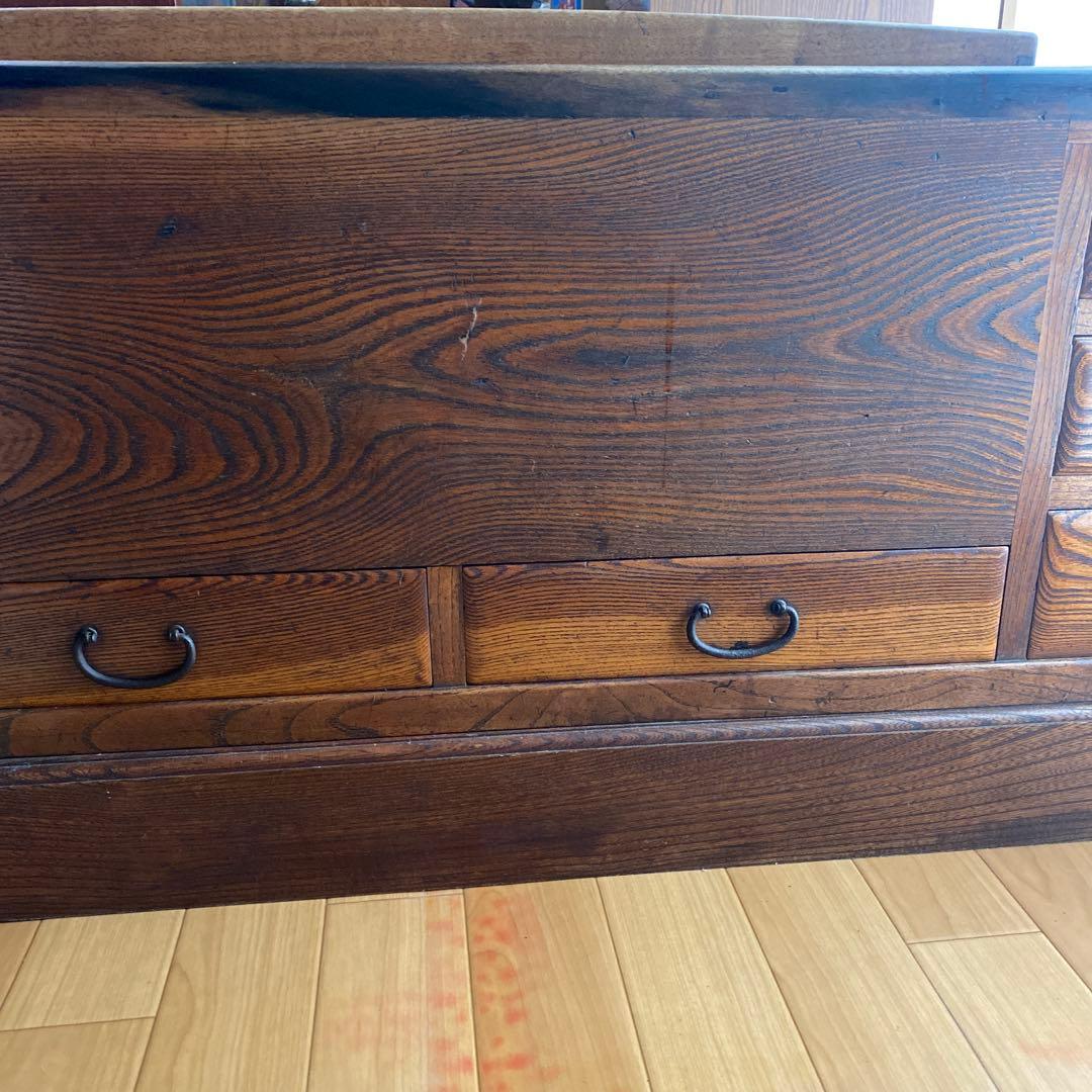 長火鉢　年代物　骨董品