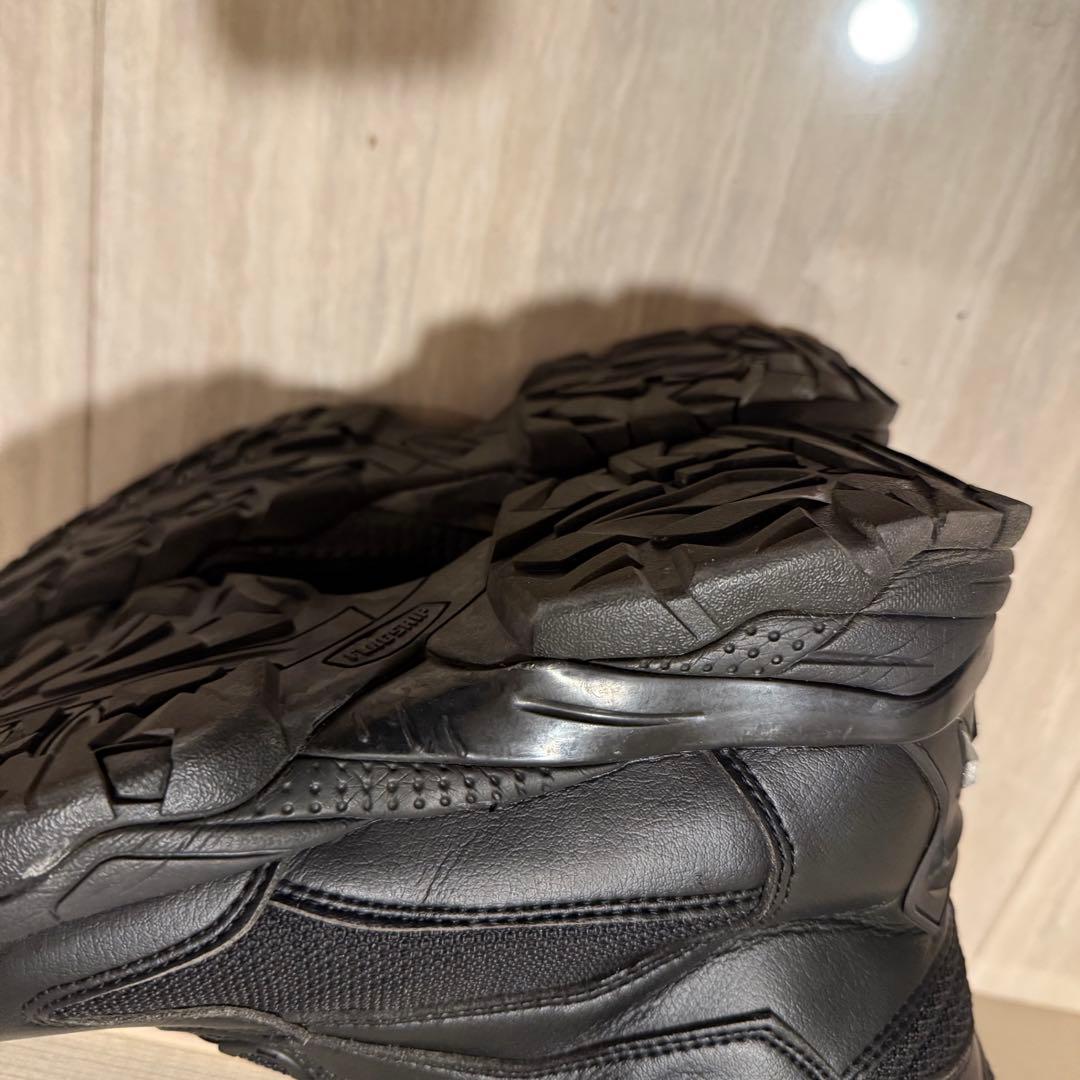 美品　フラッグシップ　ライディングブーツ　BOA 簡単脱着　黒　レザー　28cm