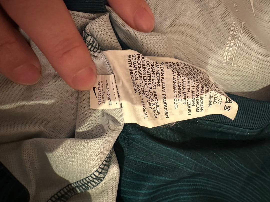 希少 リバプールFC Nike 3rdユニフォーム ダークグリーン