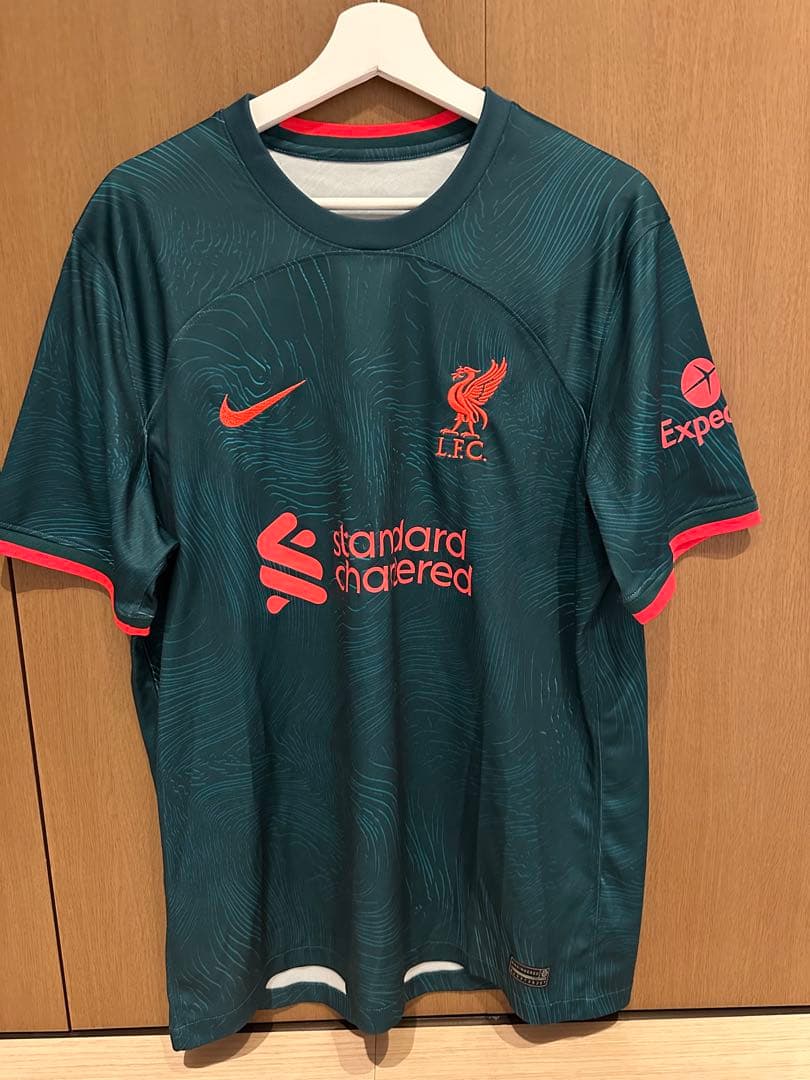 希少 リバプールFC Nike 3rdユニフォーム ダークグリーン