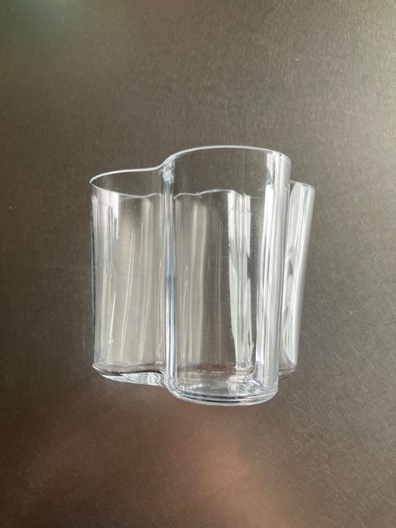  Aalto Vase クリアガラス　95mm