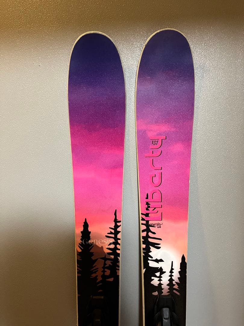 スキー板　liberty Genesis106 157cm