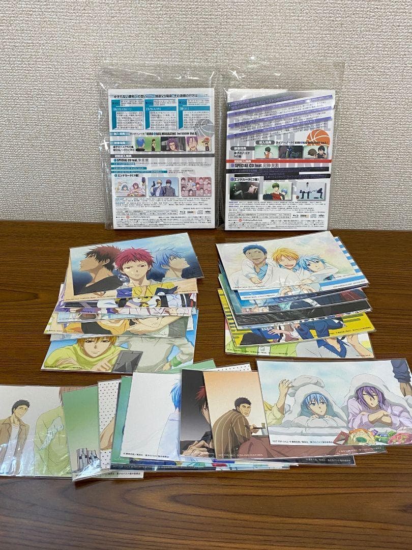 黒子のバスケ ブルーレイ フルセット ミニ色紙 フィギュア ジャンプ