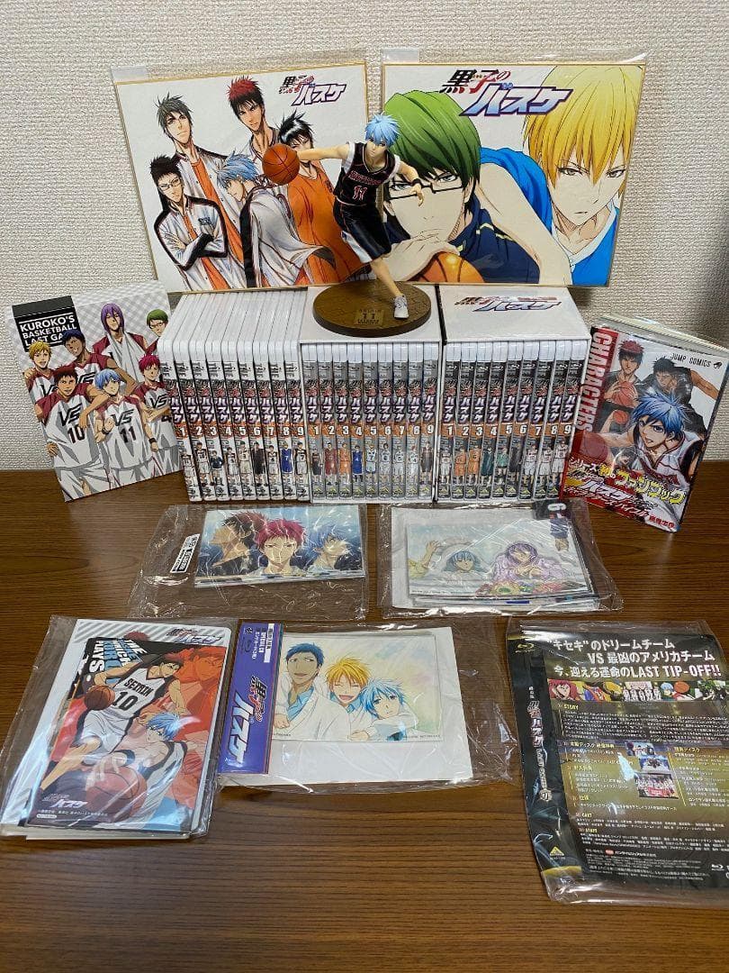 黒子のバスケ ブルーレイ フルセット ミニ色紙 フィギュア ジャンプ
