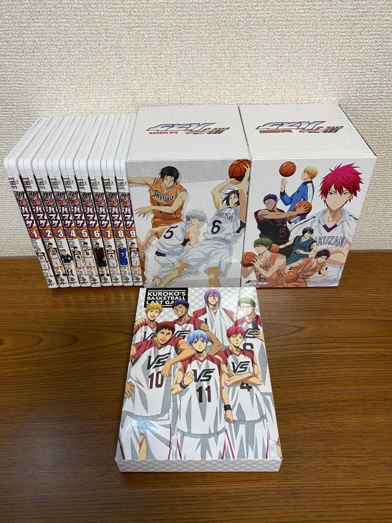 黒子のバスケ ブルーレイ フルセット ミニ色紙 フィギュア ジャンプ