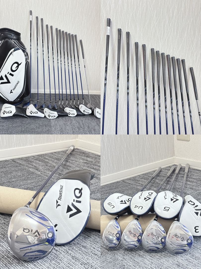 新品未使用❗️ツアーステージ ViQ/ブリジストン★初心者用 メンズ ゴルフセット