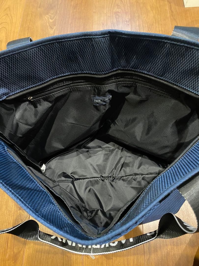 JACKBUNNY ネイビー トートバッグ