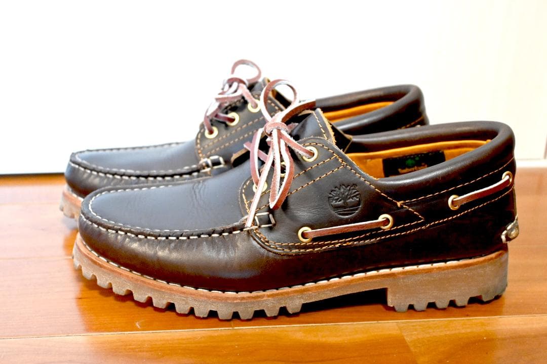 【美品 24年】ティンバーランド デッキシューズ 3 EYE Classic