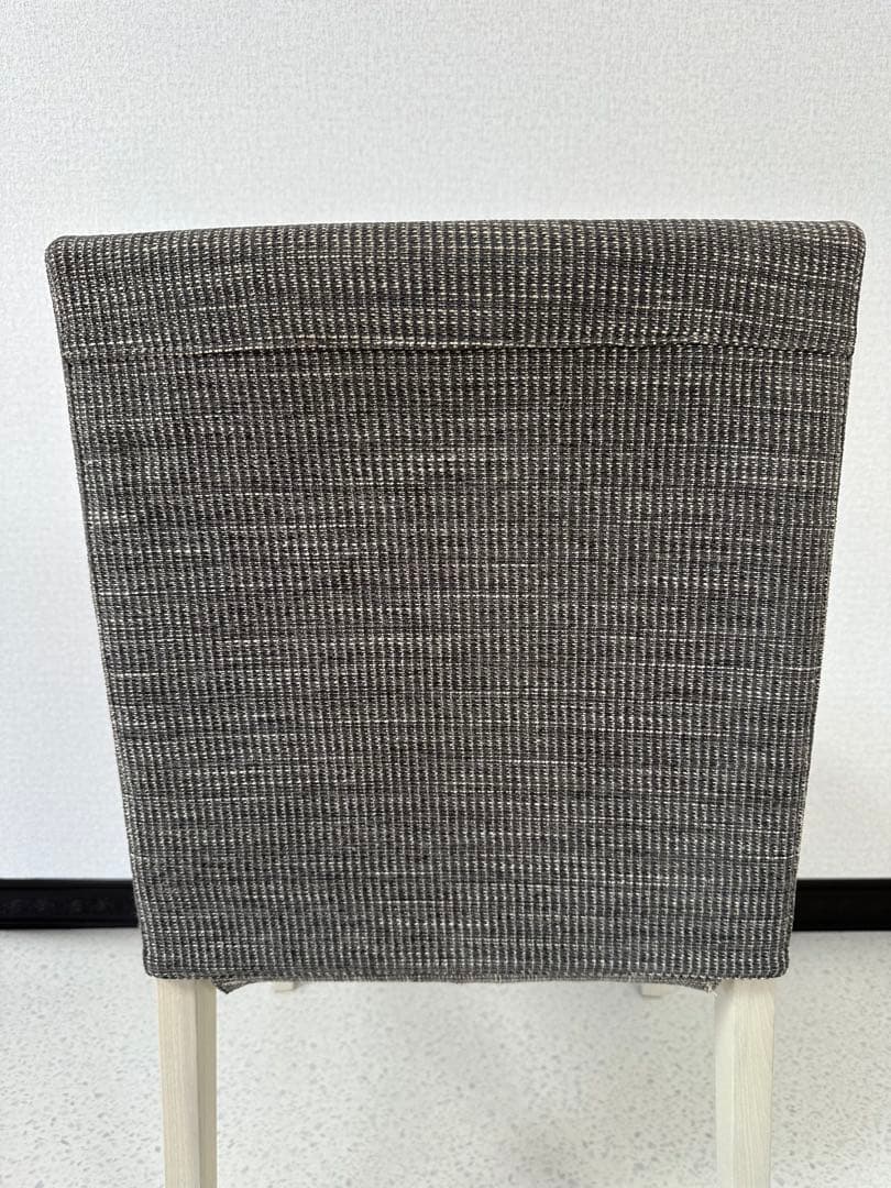 （2/2）アクタス ダイニングチェア モダン ファブリック 無垢単板　※i1※