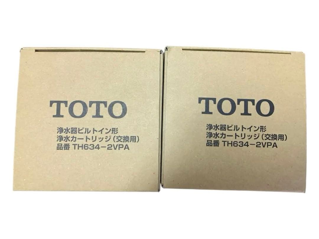 TOTO 浄水器カートリッジ TH634-2VPA 2個セット