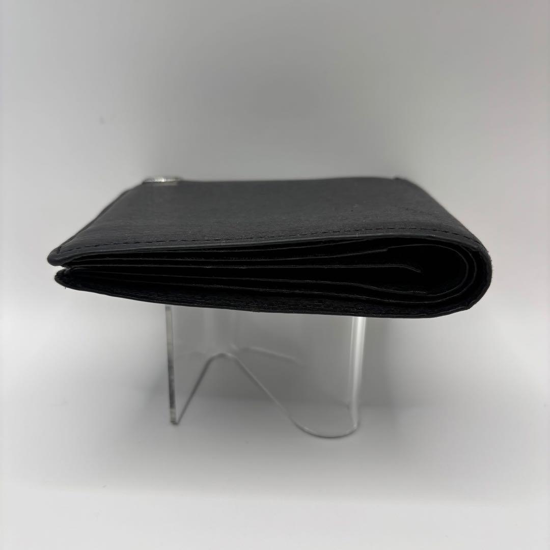 PORTER 二つ折り財布　カレント　ブラック　小銭入れあり　CURRENT