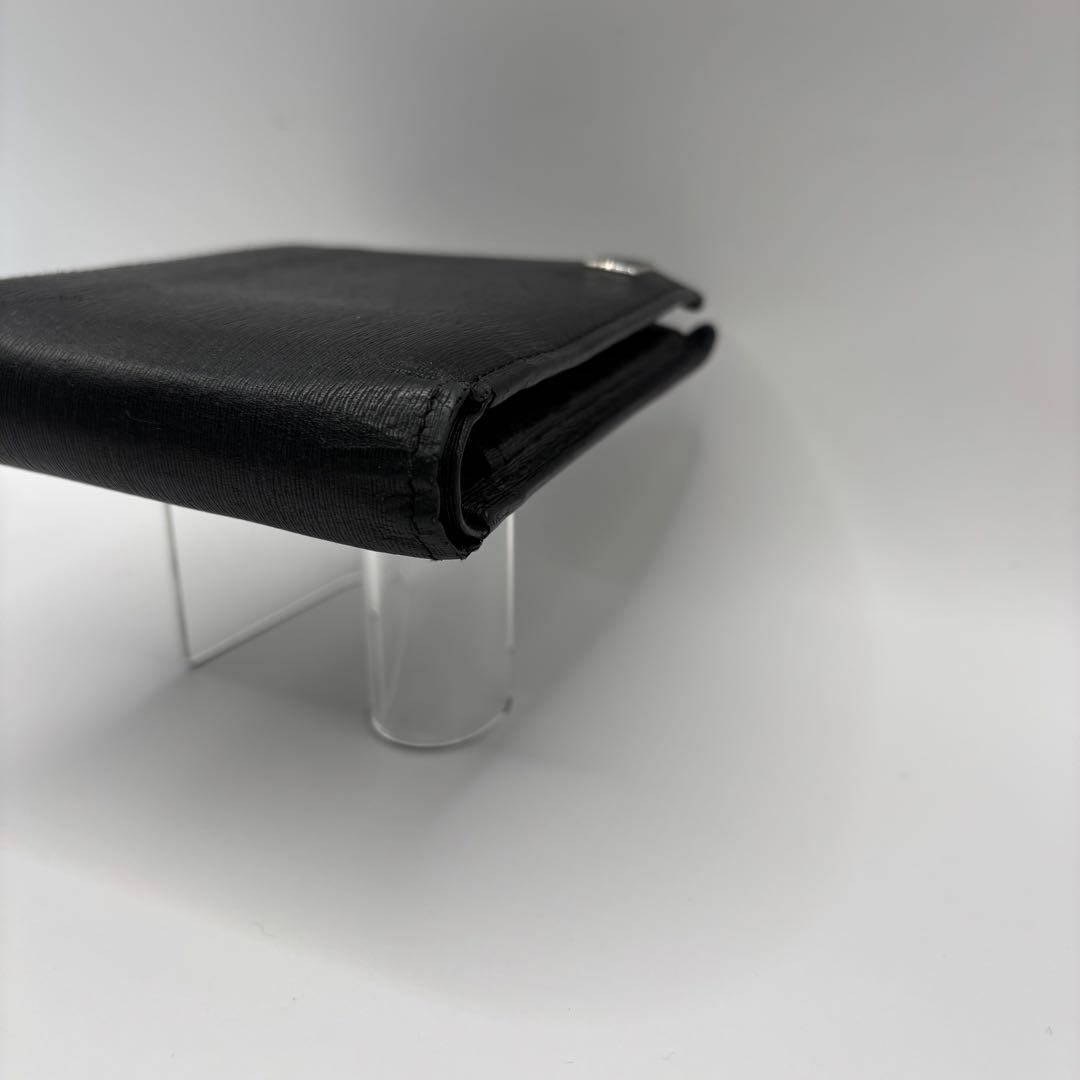 PORTER 二つ折り財布　カレント　ブラック　小銭入れあり　CURRENT
