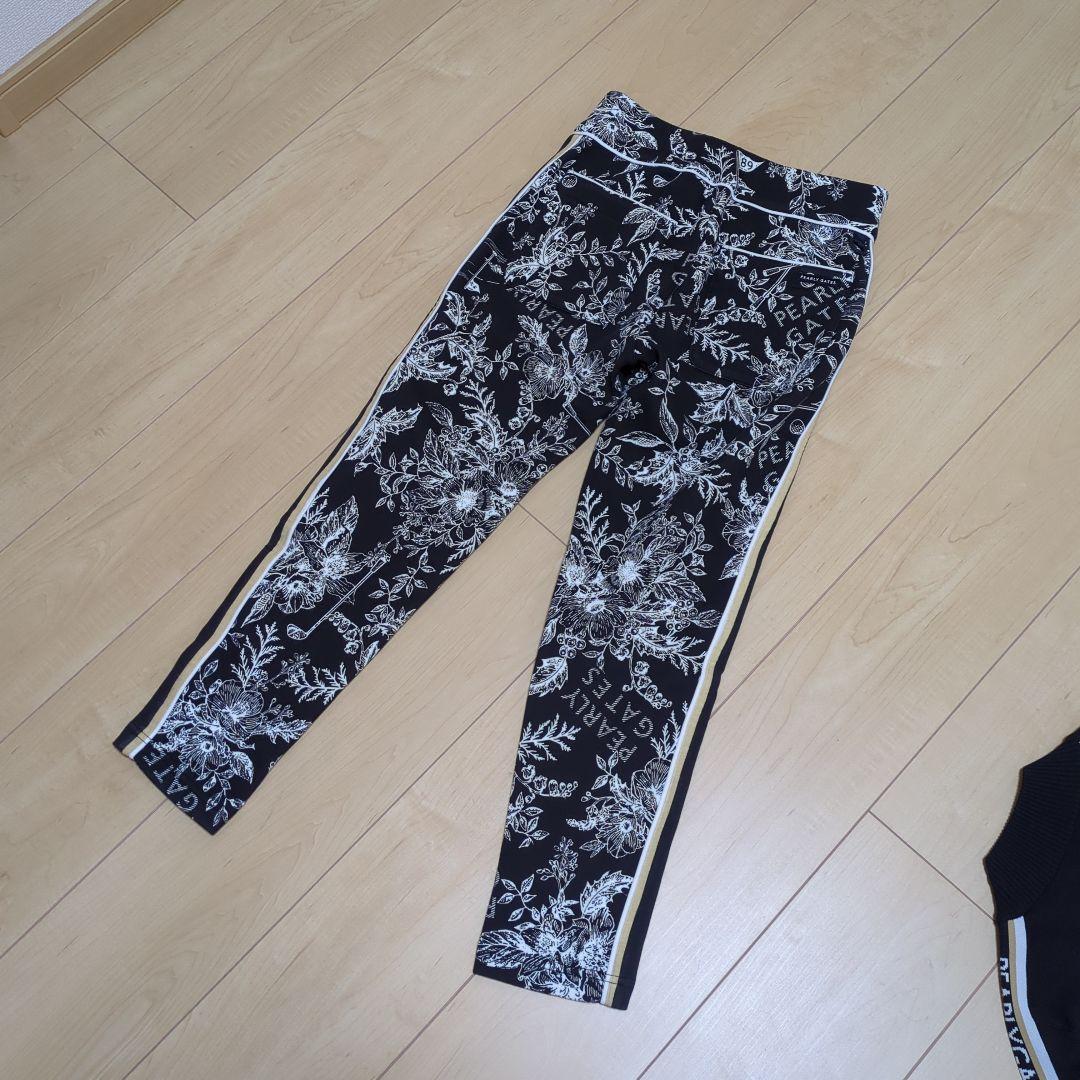 ★美品★PEARLYGATES 　原英莉花モデル花柄　セットアップ　サイズ0