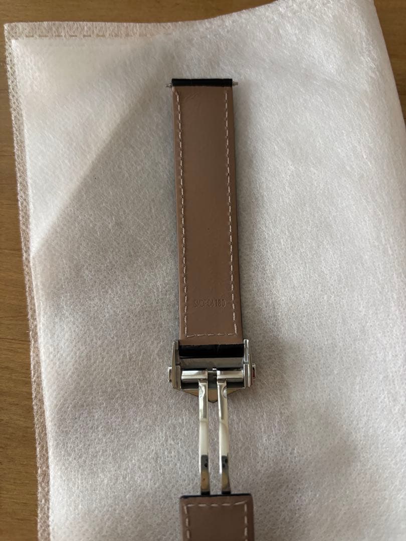 タグホイヤー　純正　レザーベルト