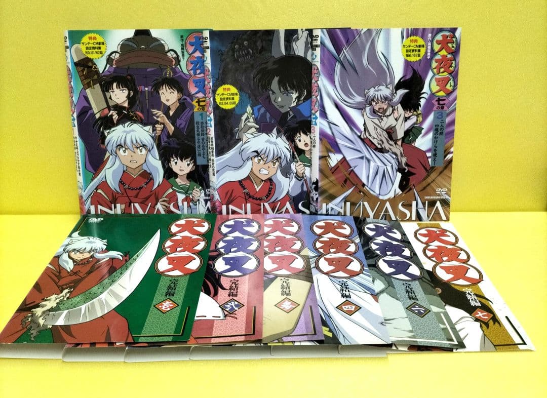 犬夜叉 全巻セット レンタル落ち　DVD