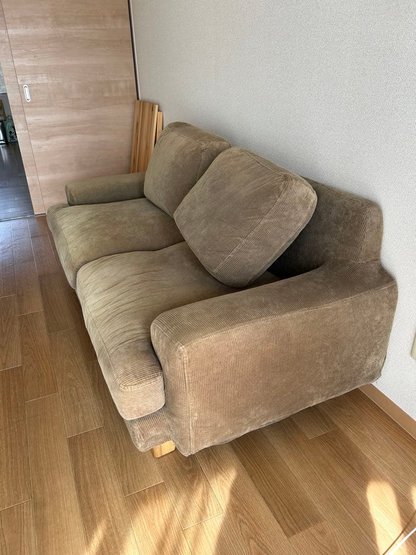 Unico カーキ コーデュロイ