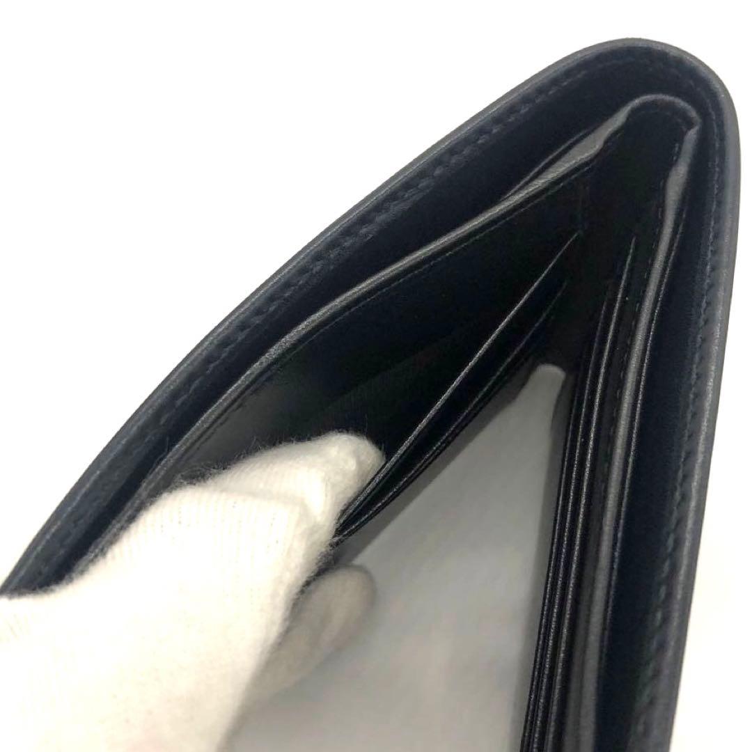 未使用✨ブルガリ レザー　二つ折り財布