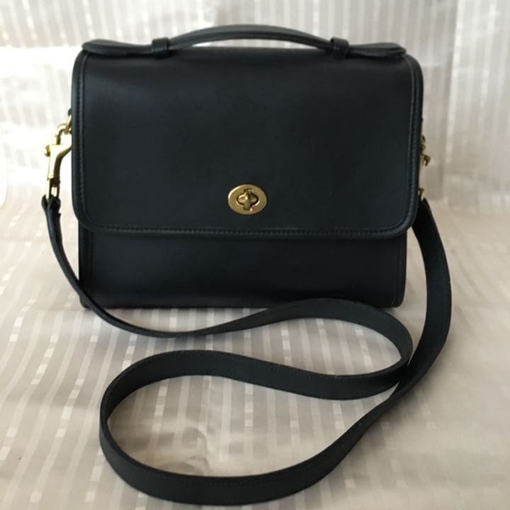 オールドコーチ コートバッグ ネイビー