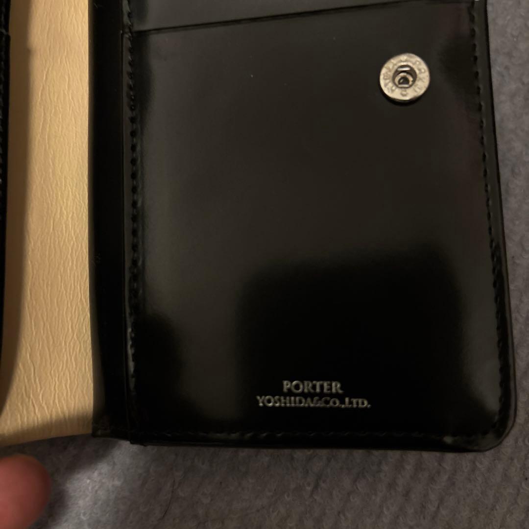 K*n様 PORTER ブラック 二つ折り財布