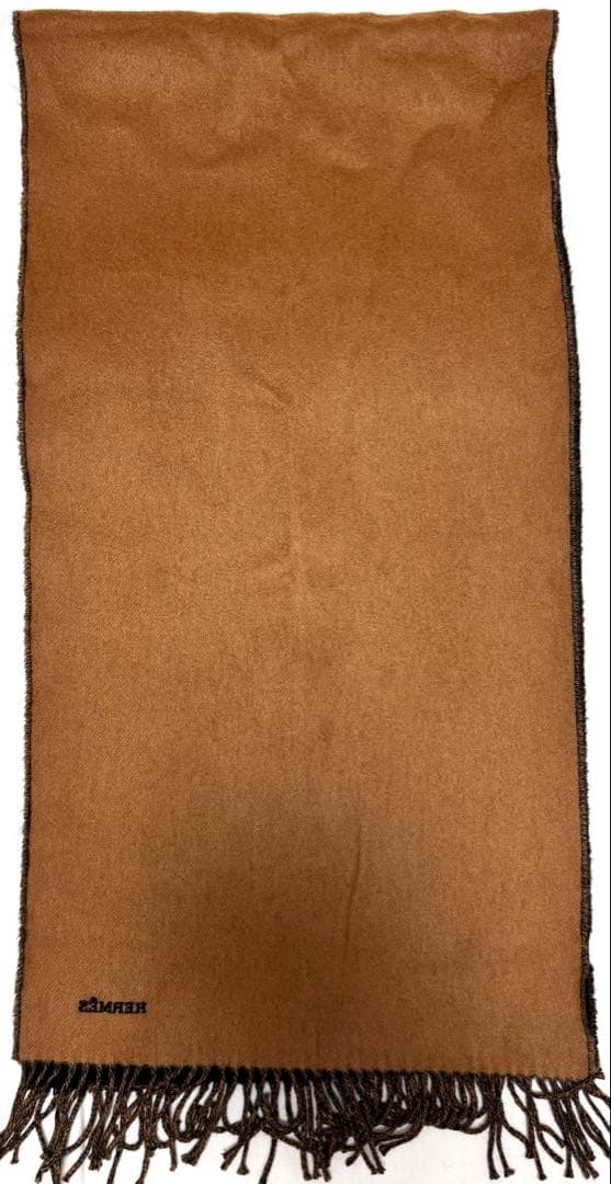 美品　エルメス カシミヤ100% レクトヴェルソ マフラー