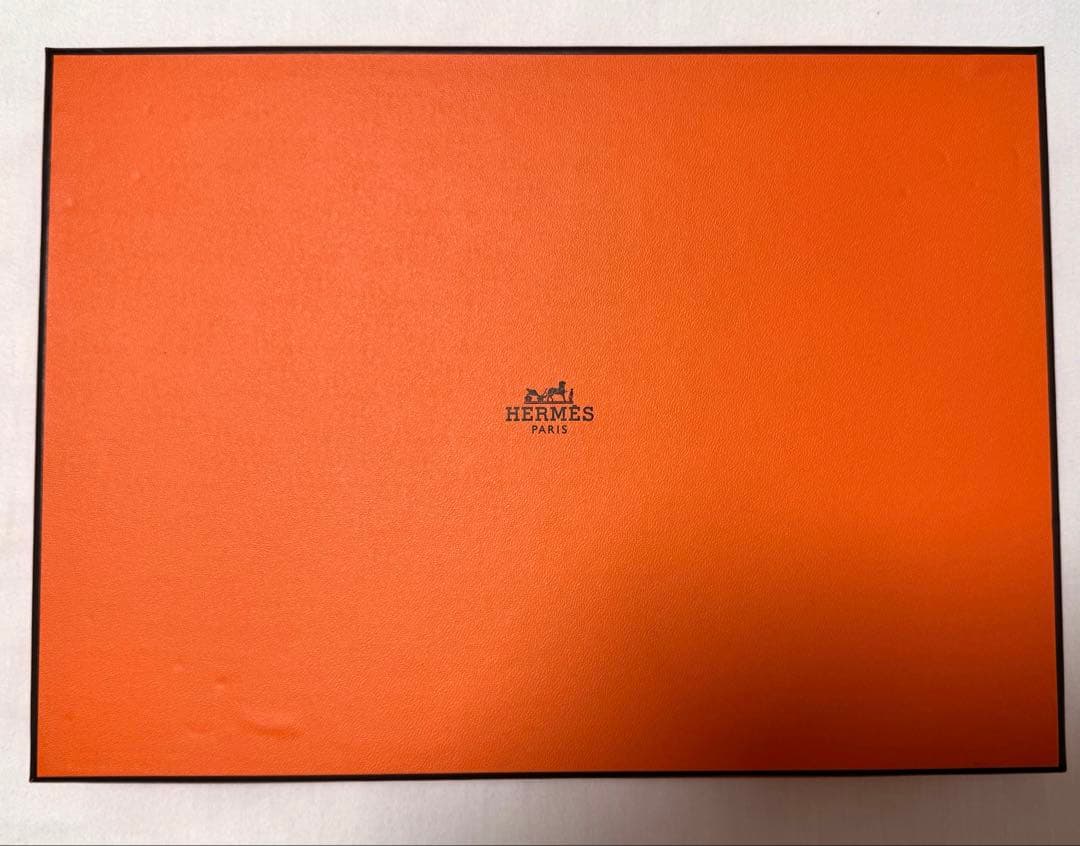 美品　エルメス カシミヤ100% レクトヴェルソ マフラー