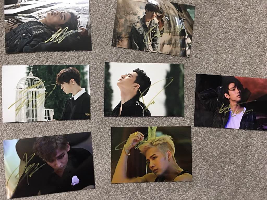 GOT7 サイン入りトレカ