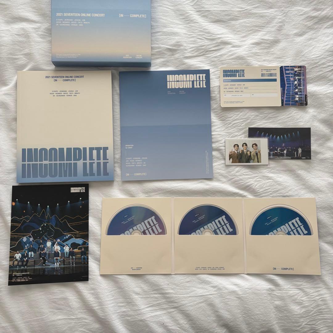SEVENTEEN トレカ 新品未開封 DVD ブルーレイ グッズ セット