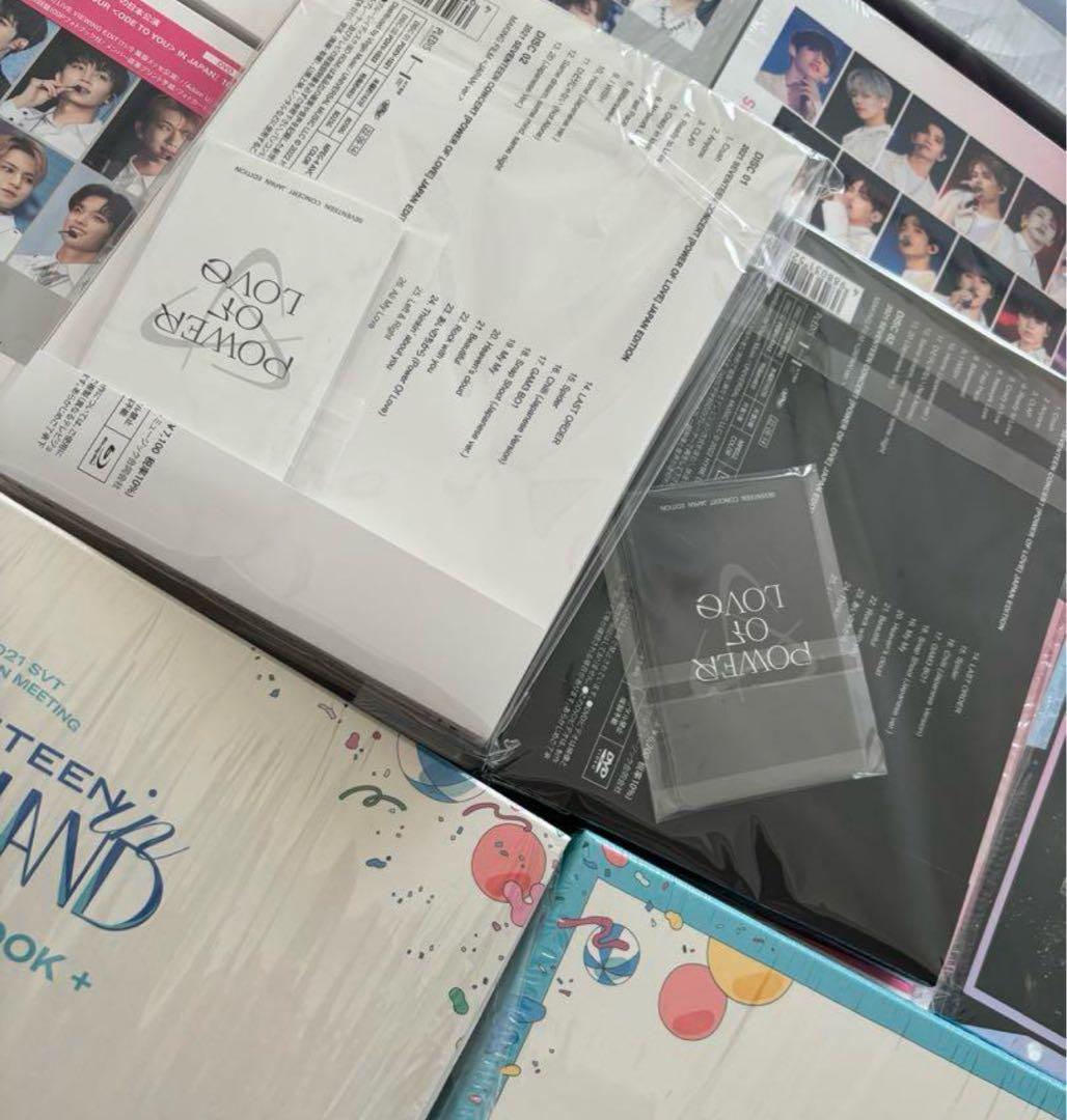 SEVENTEEN トレカ 新品未開封 DVD ブルーレイ グッズ セット