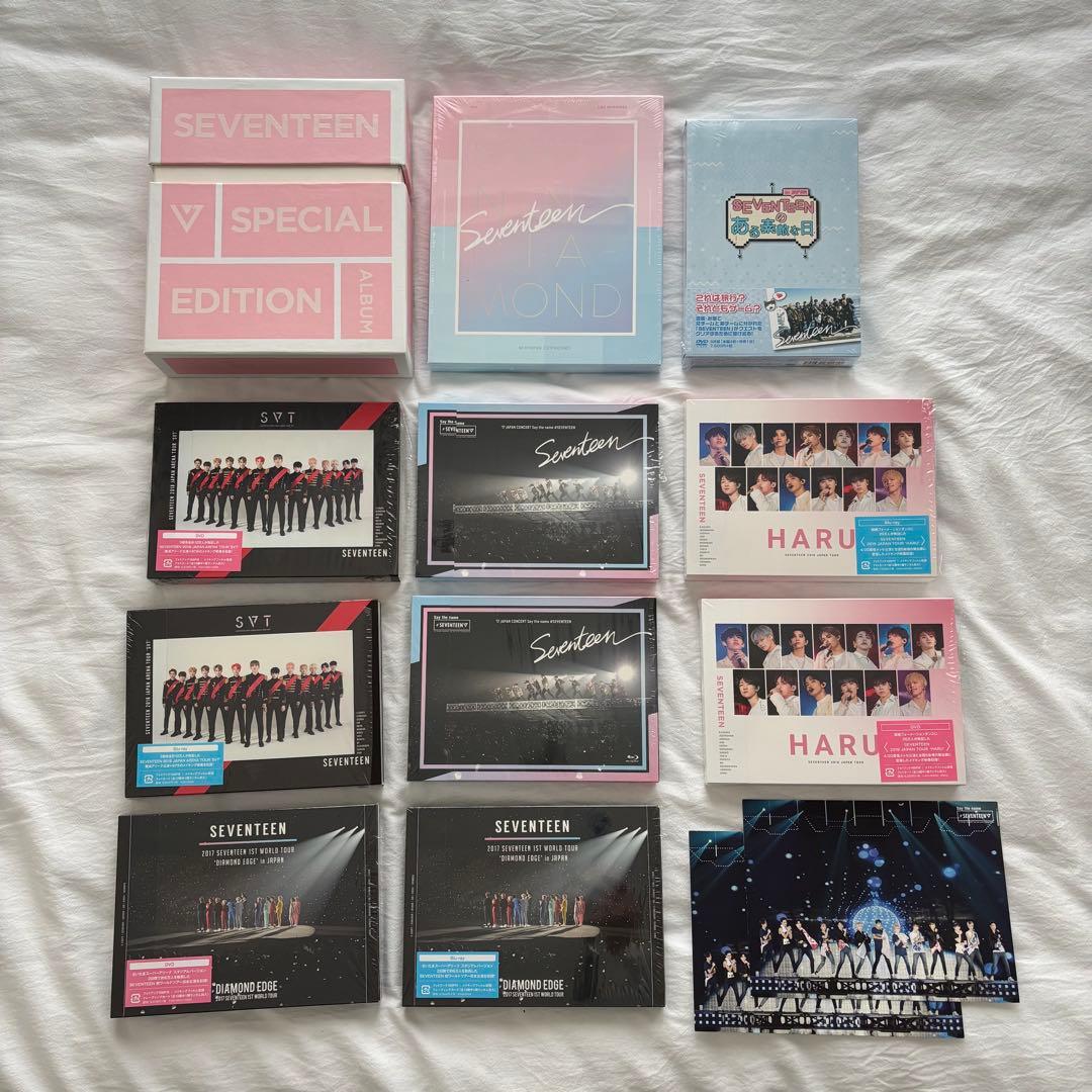 SEVENTEEN トレカ 新品未開封 DVD ブルーレイ グッズ セット