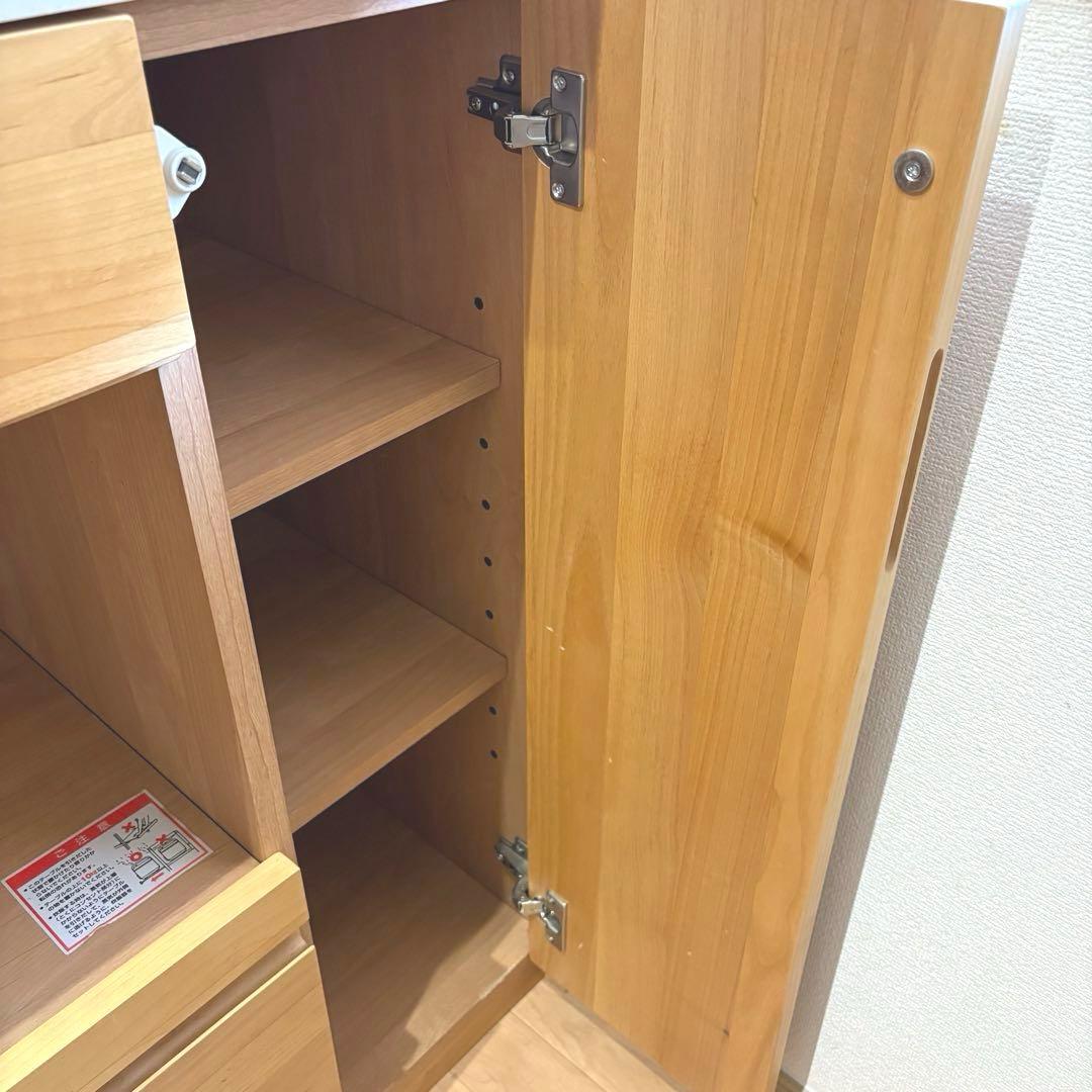 【9月26日迄】dinos キッチンカウンター アルダー 材 人工大理石 144