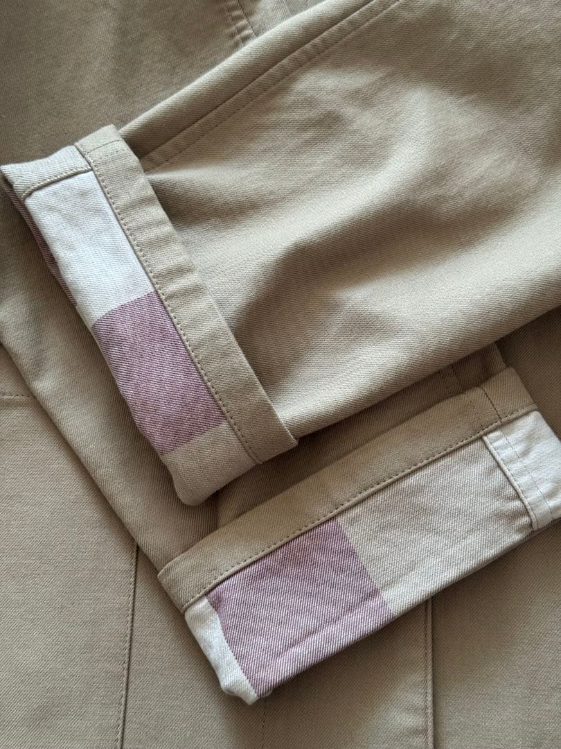 ブルーレーベルクレストブリッジ リバーシブルトレンチコートフード