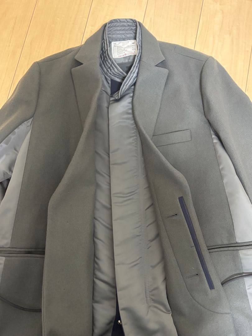 sacaiコート2023aw