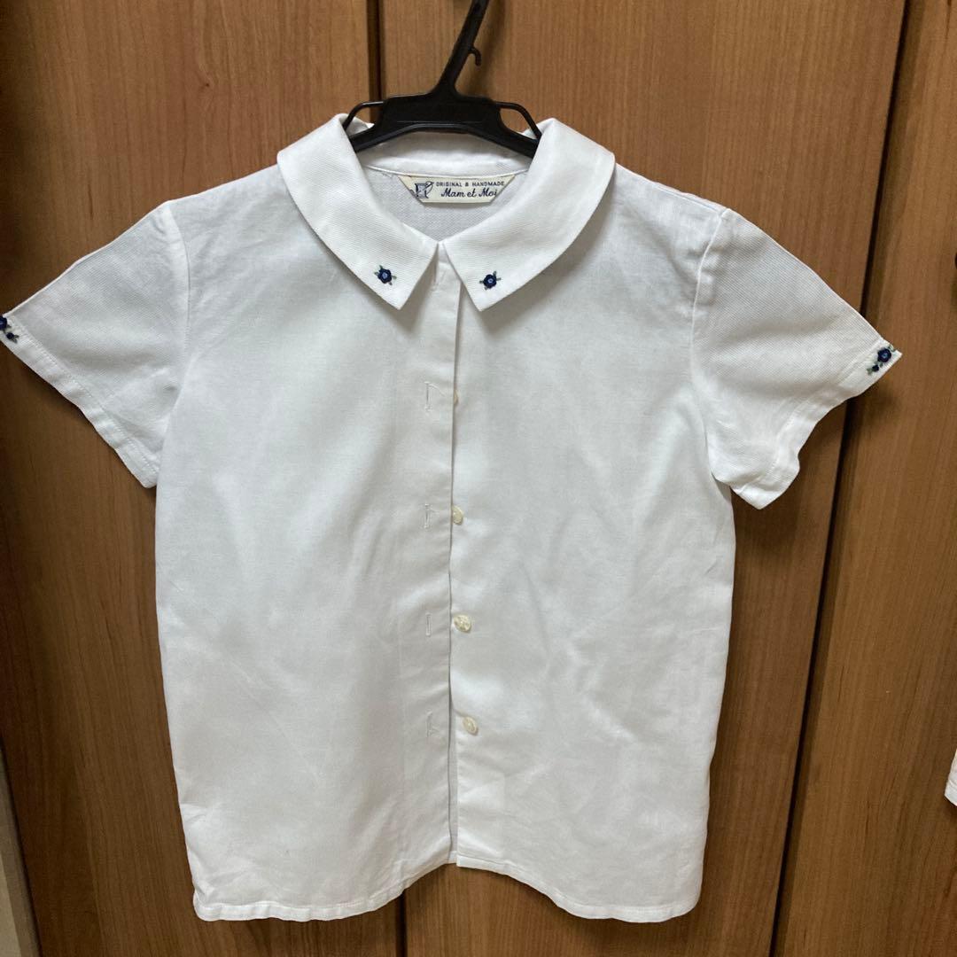 小学校受験　ジャンパースカートとシャツセット　面接　マムエモア