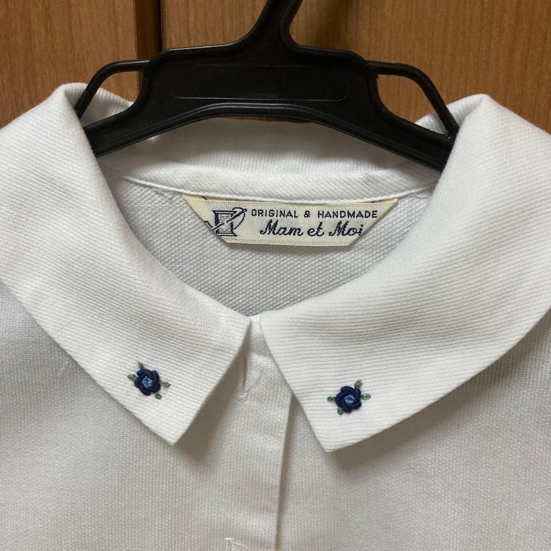 小学校受験　ジャンパースカートとシャツセット　面接　マムエモア