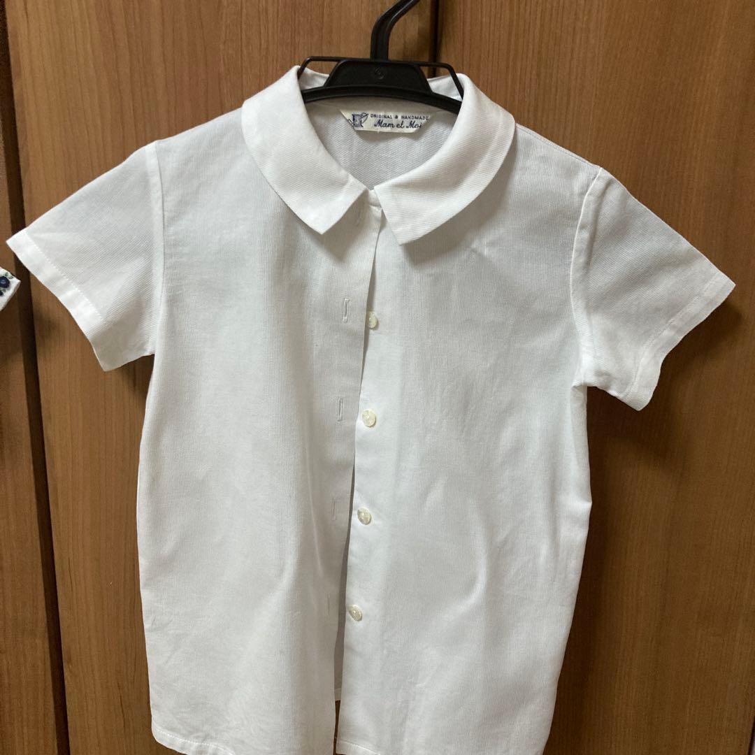 小学校受験　ジャンパースカートとシャツセット　面接　マムエモア