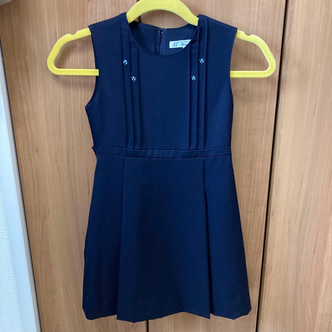 小学校受験　ジャンパースカートとシャツセット　面接　マムエモア