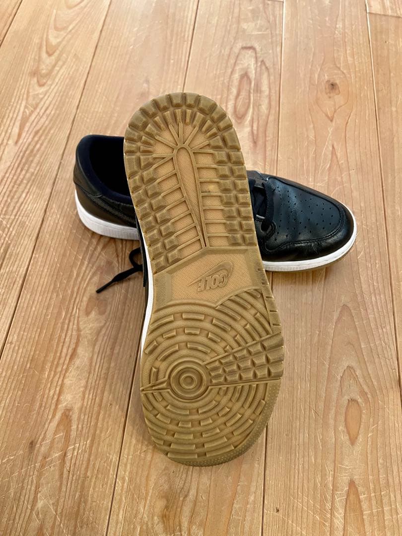 Nike Jordan Golf 黒 シューズ　JORDAN1 low golf
