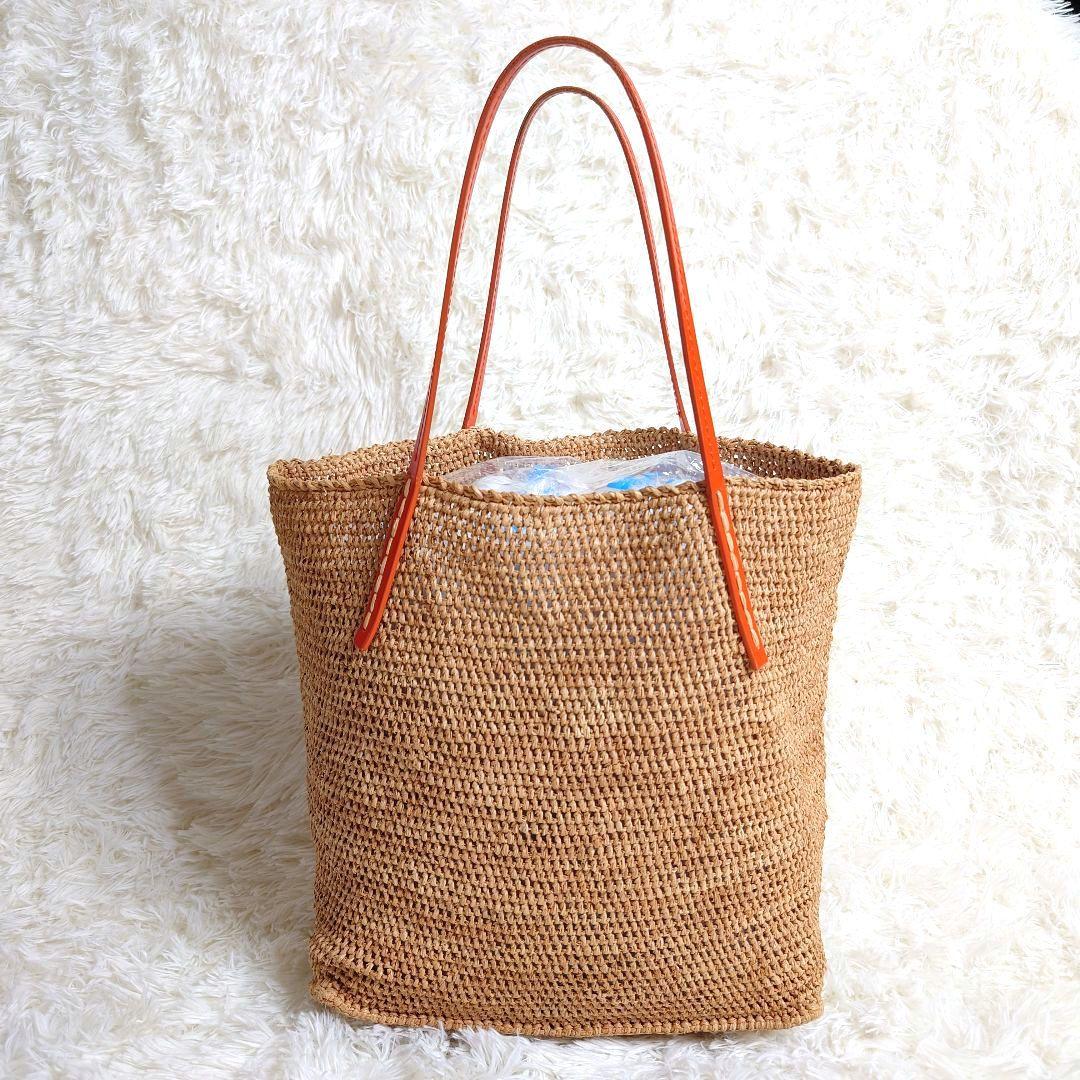 sans Arcidet サンアルシデ ラフィアトートバッグ A4対応