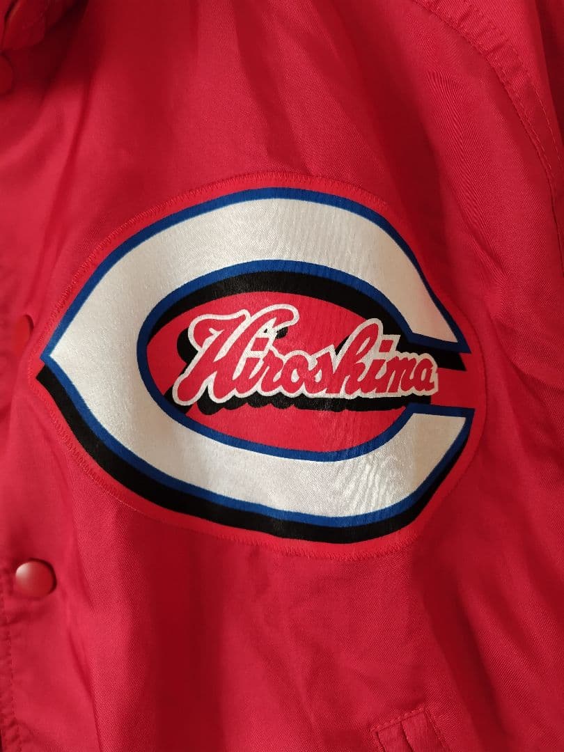 最終価格【アレンジ品】広島東洋カープ レトロスタイル ジャンバー Mサイズ