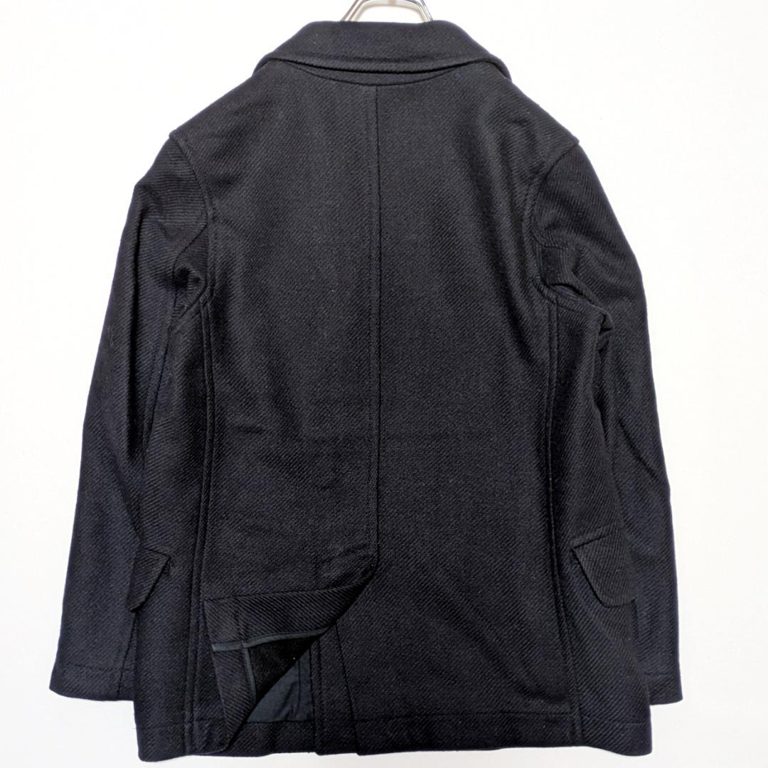 イギリス製 MHL.マーガレットハウエル Ｐコート ネイビー メンズM