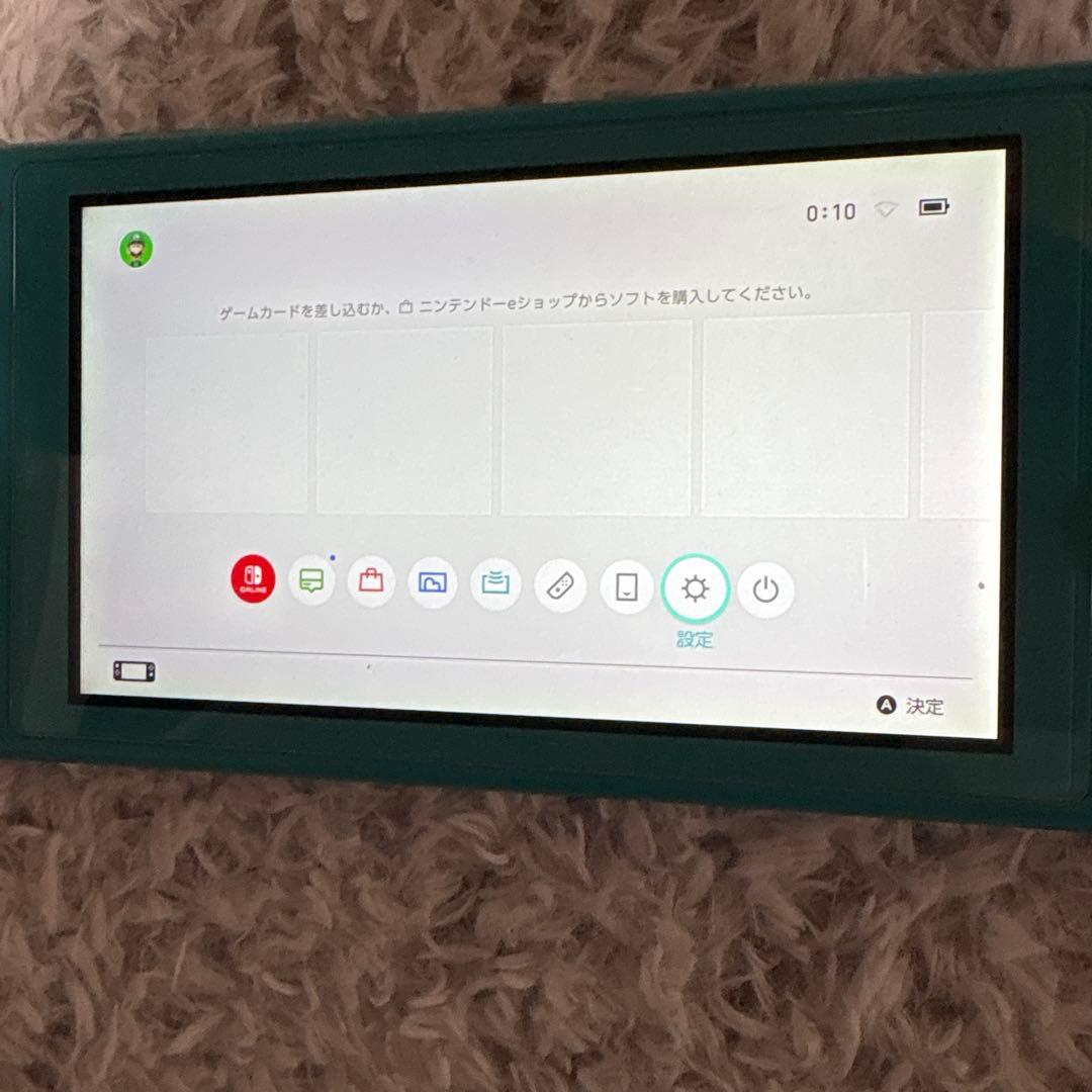 Nintendo Switch Lite ターコイズ　音量＋ボタン不具合