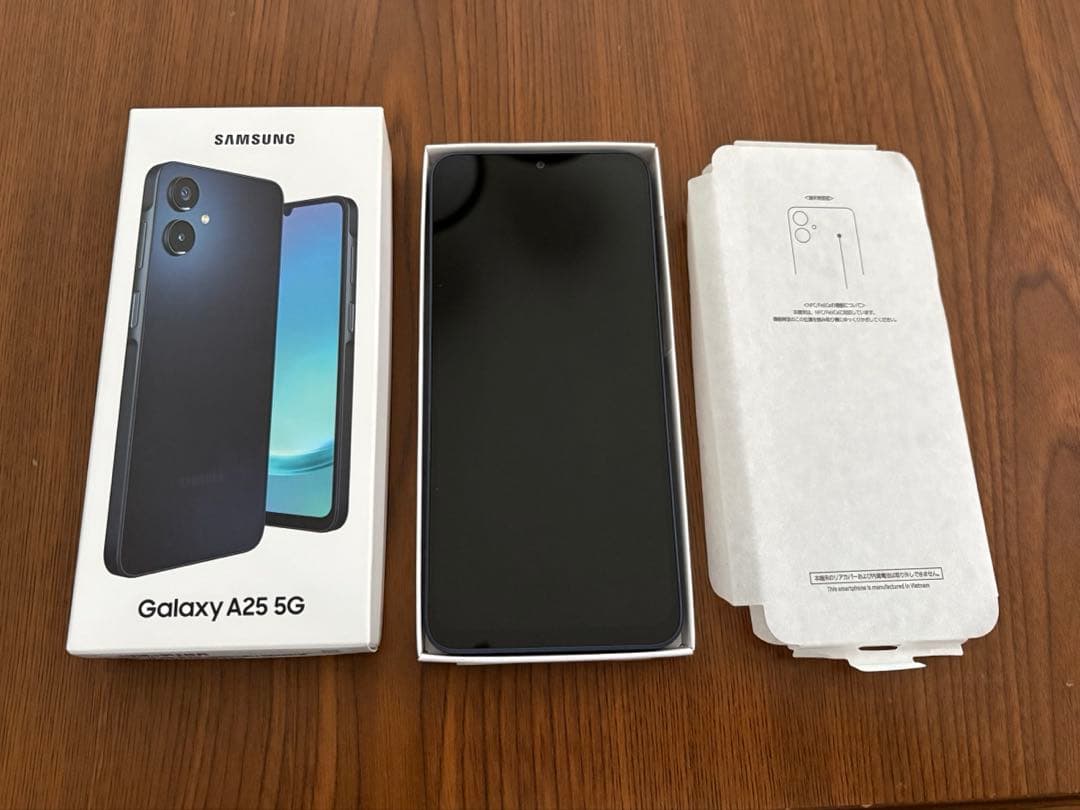 【2台まとめ】Galaxy A25 5G 64GB ブルー ブラック SIMなし