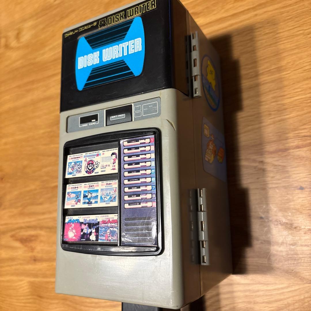 ファミコン ディスクシステム ディスクライター型ディスクケース