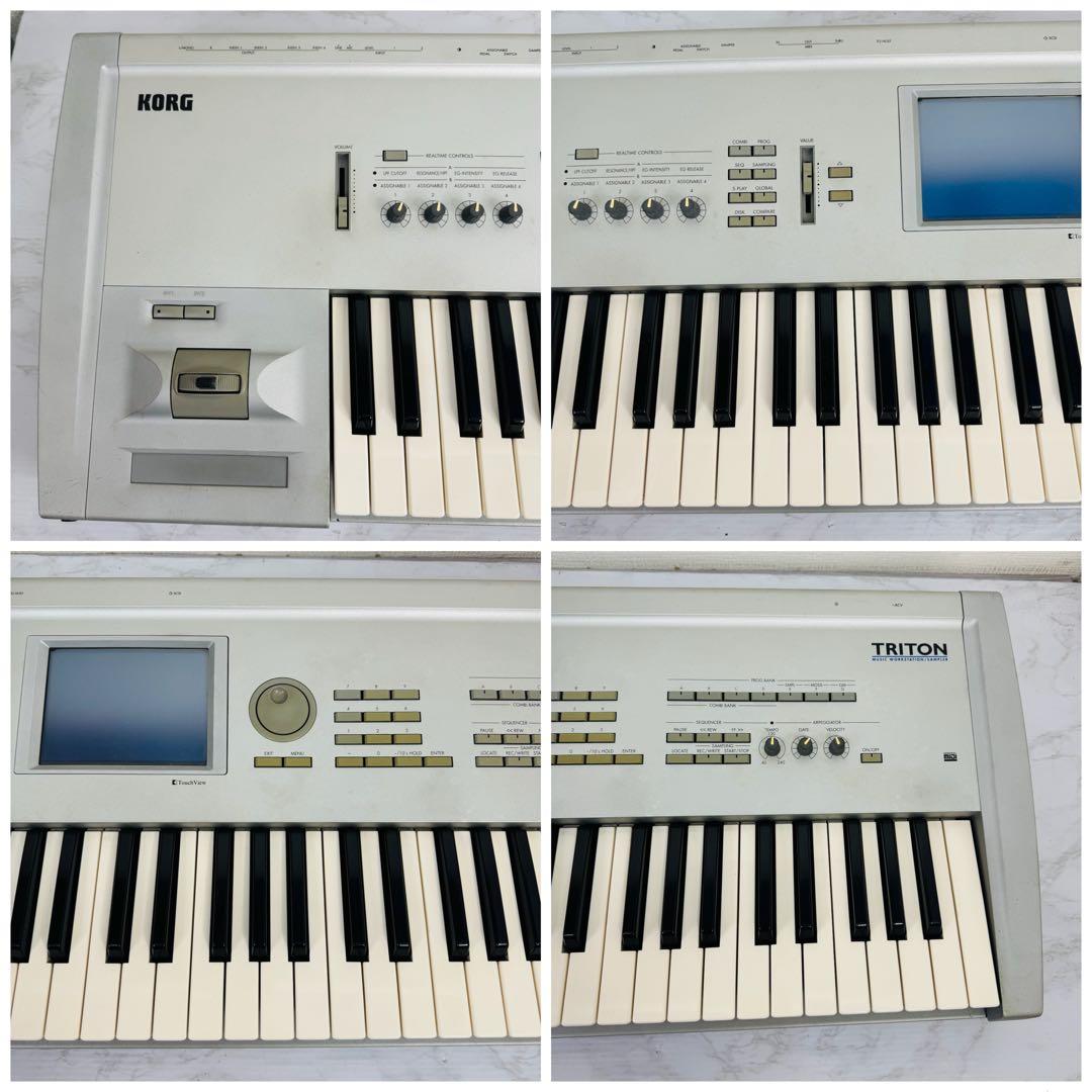 KORG　TRITON　シンセサイザー　61鍵盤　初代　ソフトケース　動作品