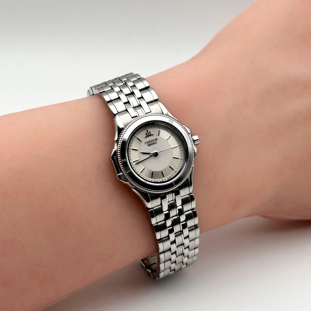 【18KT WG 稼働】SEIKO クレドール パシフィーク4J81-0A30