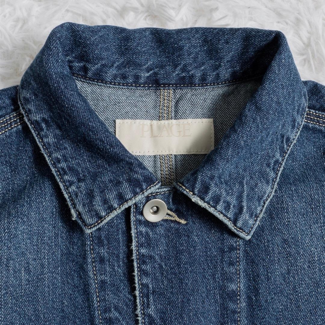 タグ付き Plage プラージュ coverall デニム カバーオール 36
