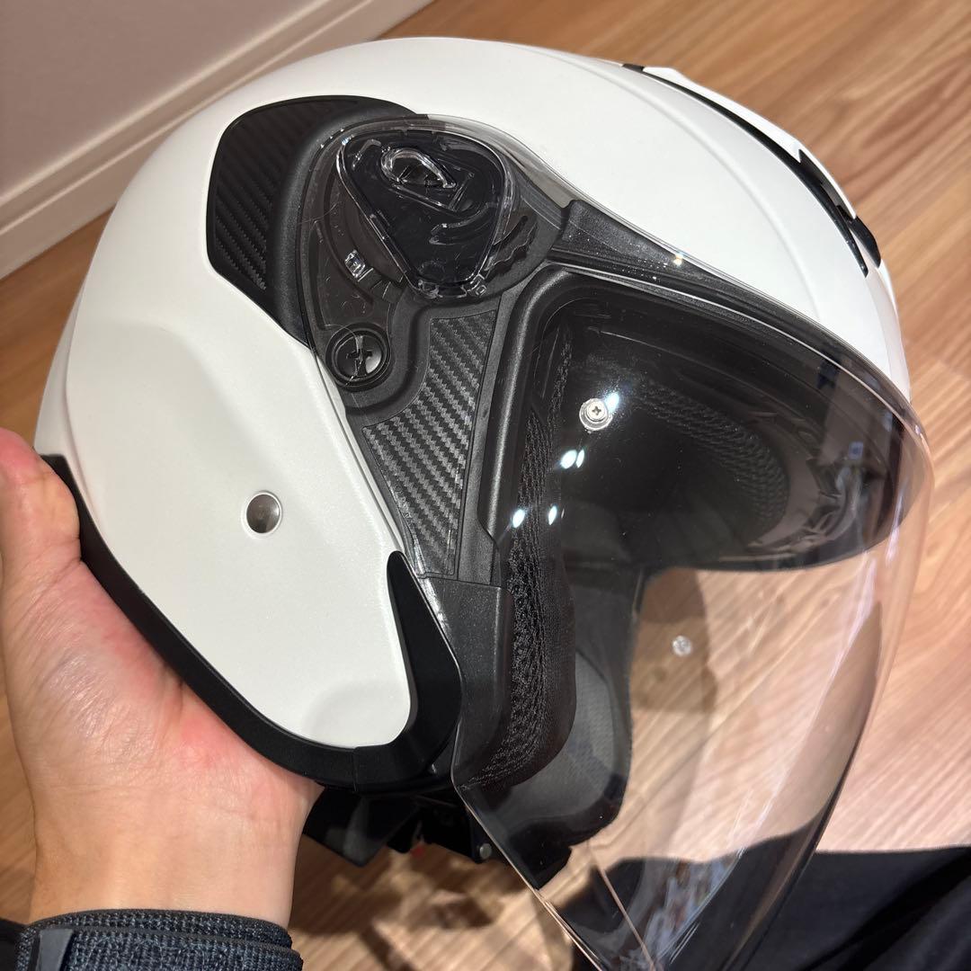 Kabuto Exceed ホワイト Sサイズ