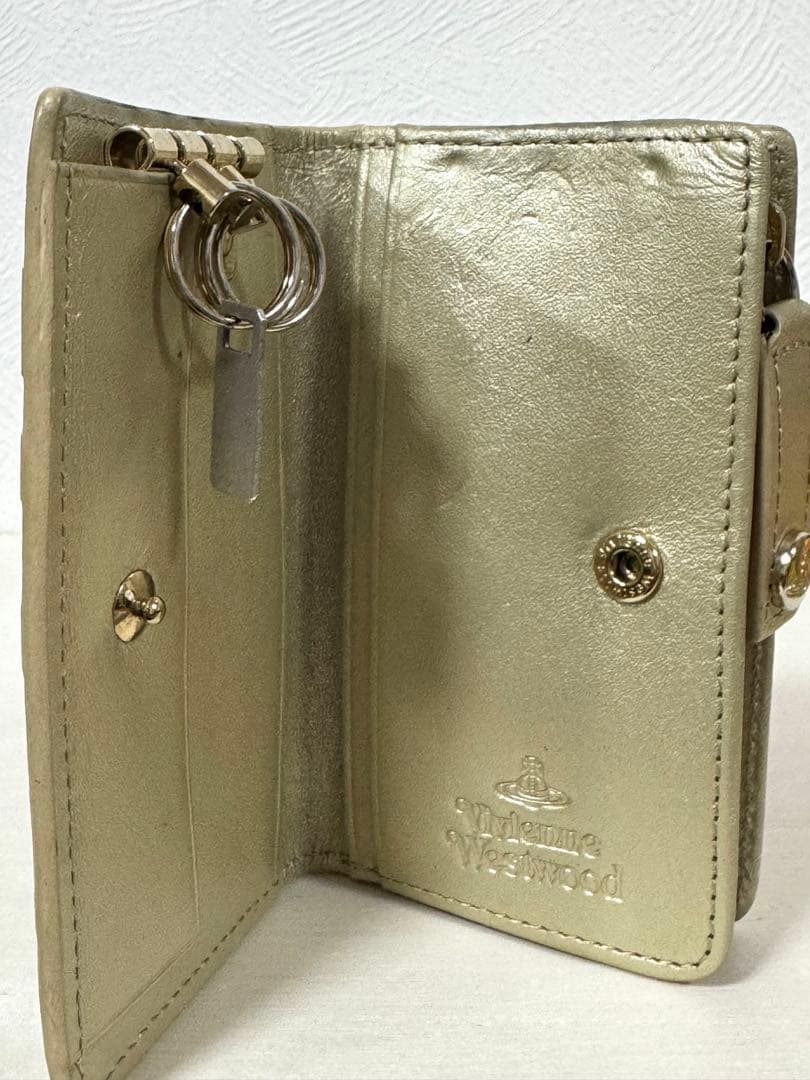 Vivienne Westwood カエルデザイン ケース付きキーケース